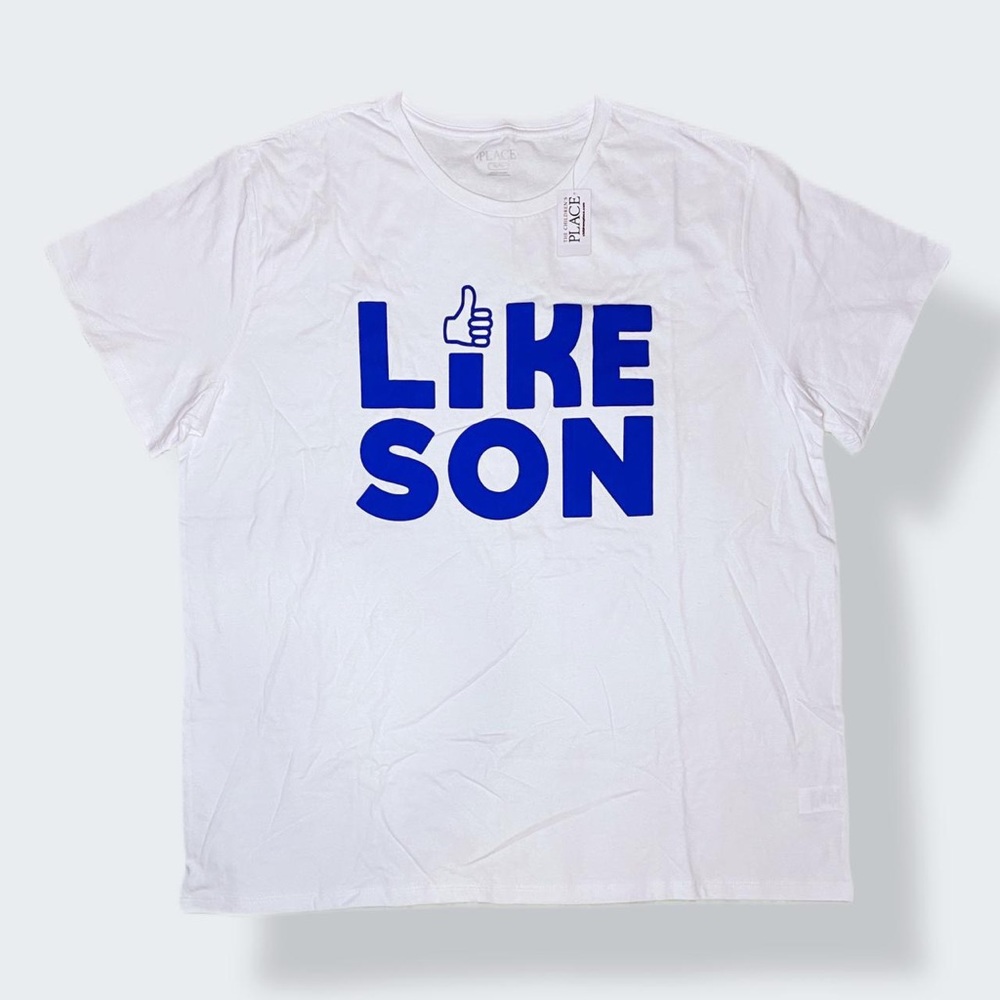 Dad Shirt Like Son Facebook Graphic Tee